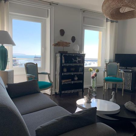 Appartement Villa Chausey, Vue Sur Le Port 格朗维尔 外观 照片